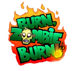 Burn Zombie Burn Title Screen